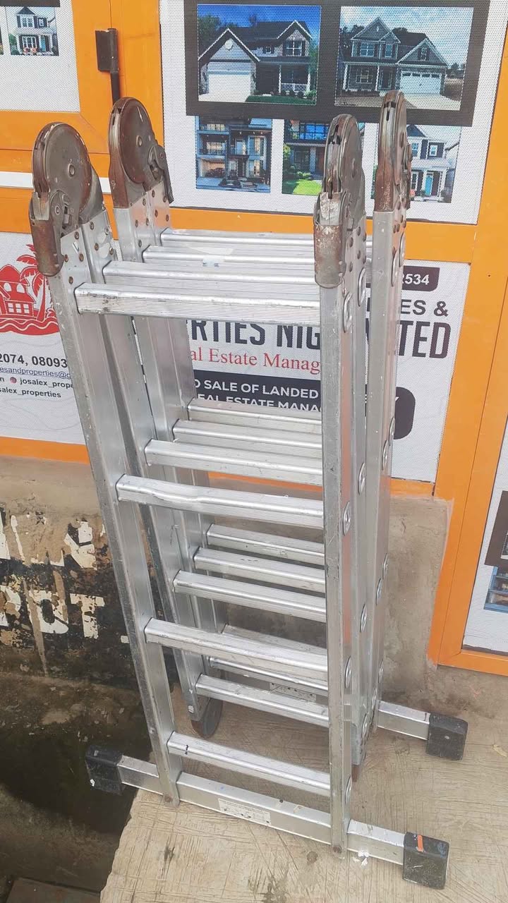 A picture of Aluminum ladder for sale