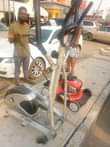 A picture of Gym standing machine