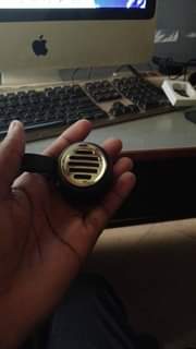 A picture of Bluetooth small portable bass speaker