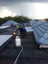 A picture of Tar surfacing