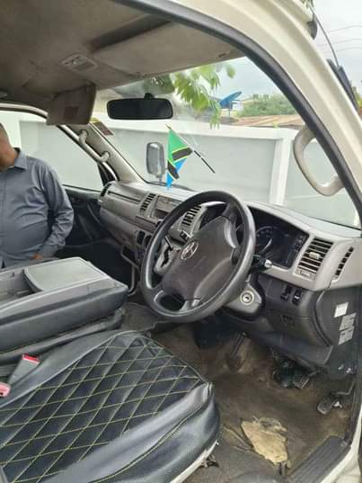 A picture of Hiace new model