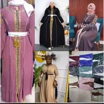 A picture of Bismillah mashaallah Abaya Available Wholesale Tsh 70 000 Size 54
