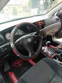 A picture of Toyota Corolla toks everything working perfect 08103889274