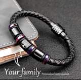A picture of Customized leather bracelets