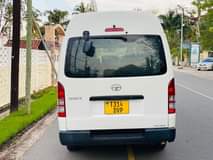 A picture of Toyota hiace mwanza call WhatsApp 0686108116