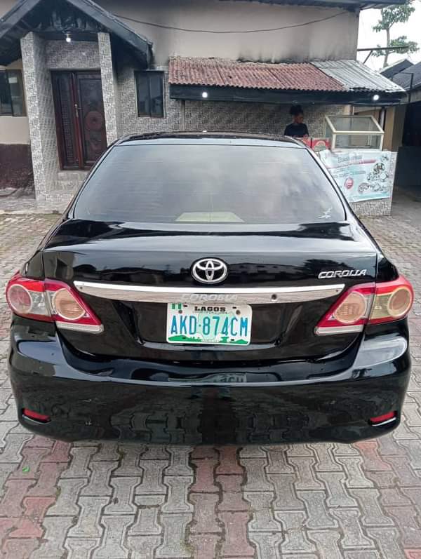 A picture of Neatly used 2012 Toyota Corrola Silent Untempered Engine Smooth Gear