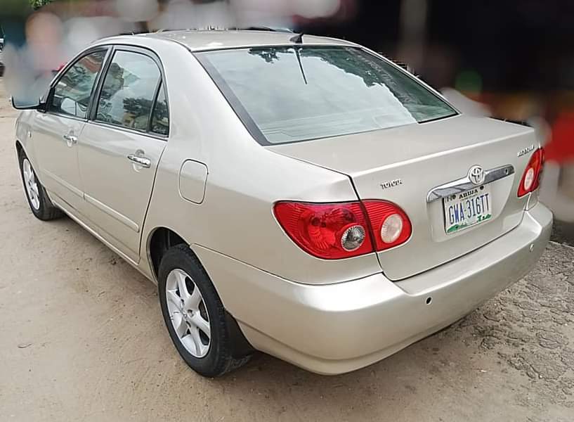 A picture of 4 8m Toyota Corolla 2004 Belgium grade Port Harcourt 09168745595