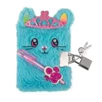 A picture of Mini Cute Plush Diary with Lock Message Saadia on WhatsApp