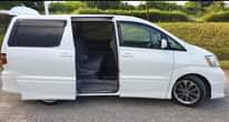 A picture of Toyota Alphad namba D