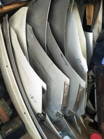 A picture of car spare parts