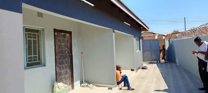 newly built houses