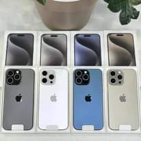 A picture of Iphone 15pro max on loan with down payment of 1.8m