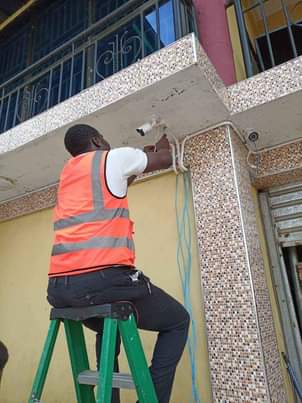 A picture of Cctv camera installation and maintenance