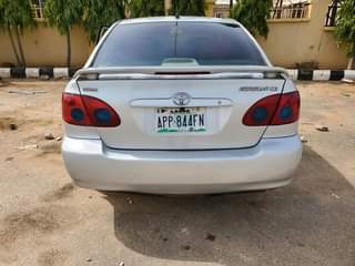 A picture of HOT distress Toyota Corolla 07 untampered engine and gear with