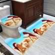 A picture of 3 piece toilet set