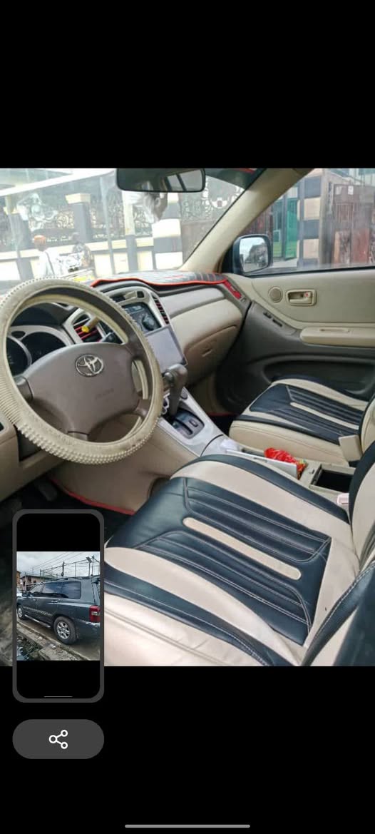 A picture of HOT DEAL Toyota Highlander 2005 model 3 Rows 4 plug