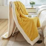 A picture of Fleece tufted blankets