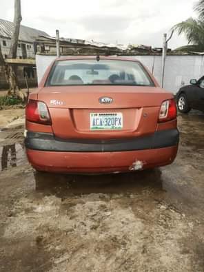 A picture of Kia rio 2009 Engine AC chilling perfect first body interior