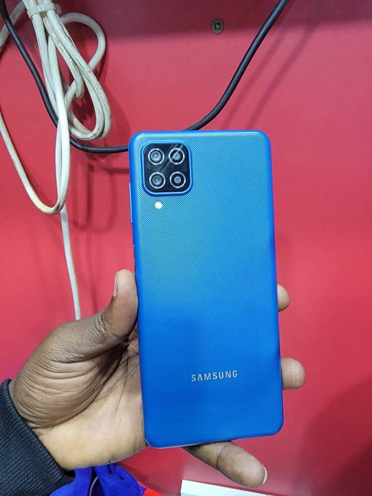 A picture of Samsung A12 at 300k Storage 64gb 4gb
