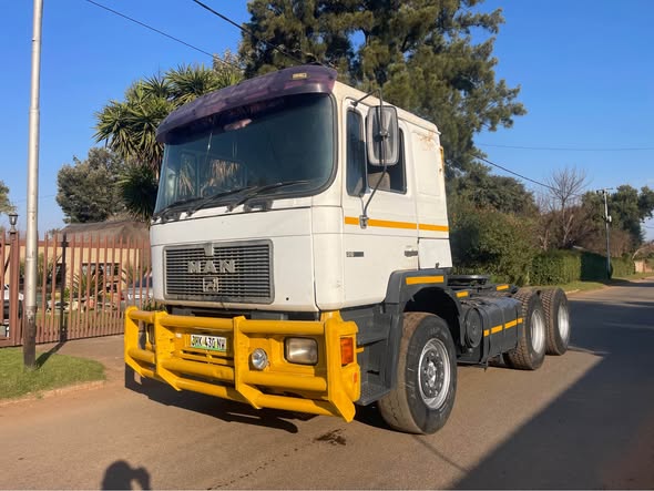man truck