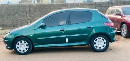 A picture of BELGIUM ESCAPE REGISTERED PEUGEOT 206