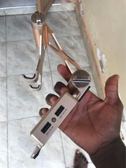 A picture of Bluetooth speaker power bank.