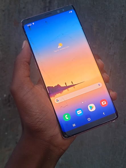 A picture of Samsung Note 8