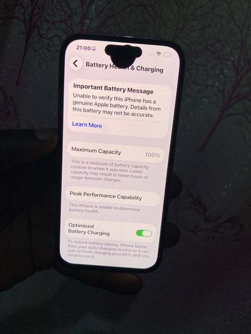 A picture of IPHONE 14 Pro AT ONLY 1 380 000 128GB STORAGE