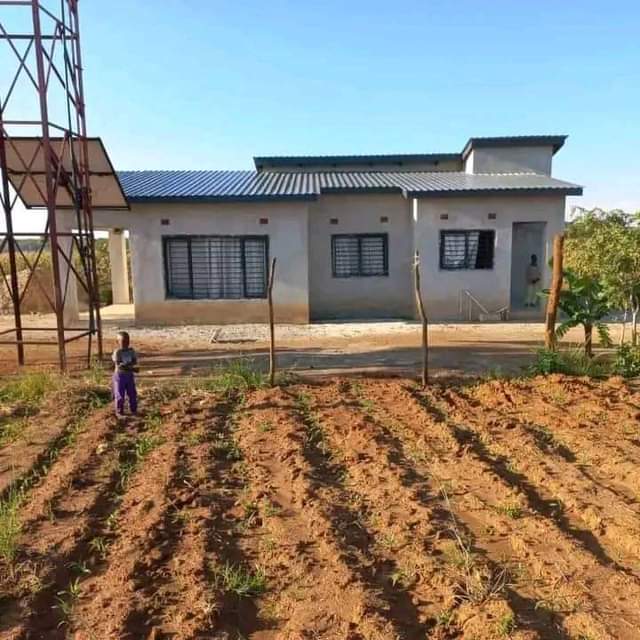 newly built houses