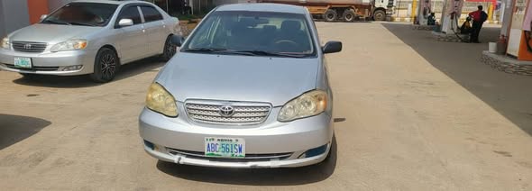 A picture of Toyota Corolla 06 on belt sharp deal Engine untempered AC