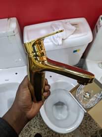 A picture of Golden handwash mixer