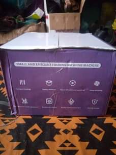 A picture of Multi function folding washing machine