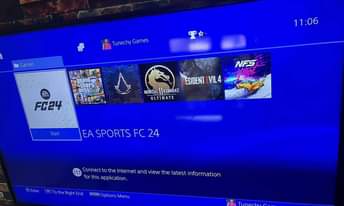 A picture of Ps4 fat 6 game installed pad 2 ni mpya bei