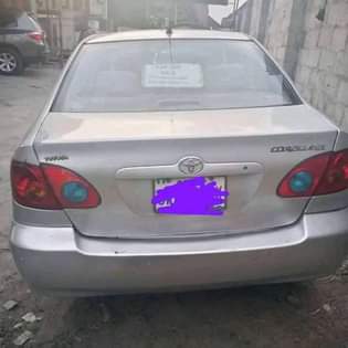 A picture of SPORTS COROLLA WITH WORKING AC AND EFFIZY RIMS IS AVAILABLE