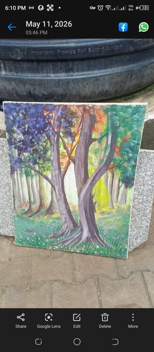 A picture of Am selling beautiful art pieces at a give away price