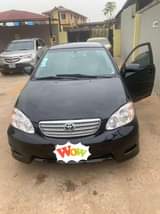 A picture of 2007 Toyota Corolla sport Reg Baked on first body Engine