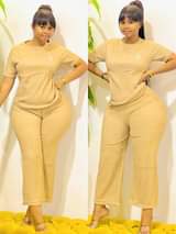 A picture of Two pcs Set Dress Track Suit 0768598199