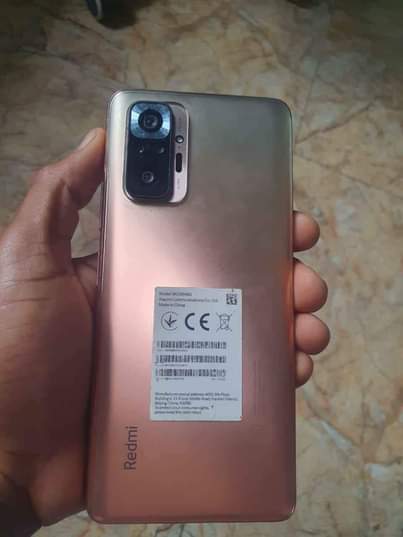 A picture of Clean Redmi note 10 pro rose GOLD