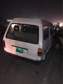 A picture of A White vannet Bus With Diesel engine