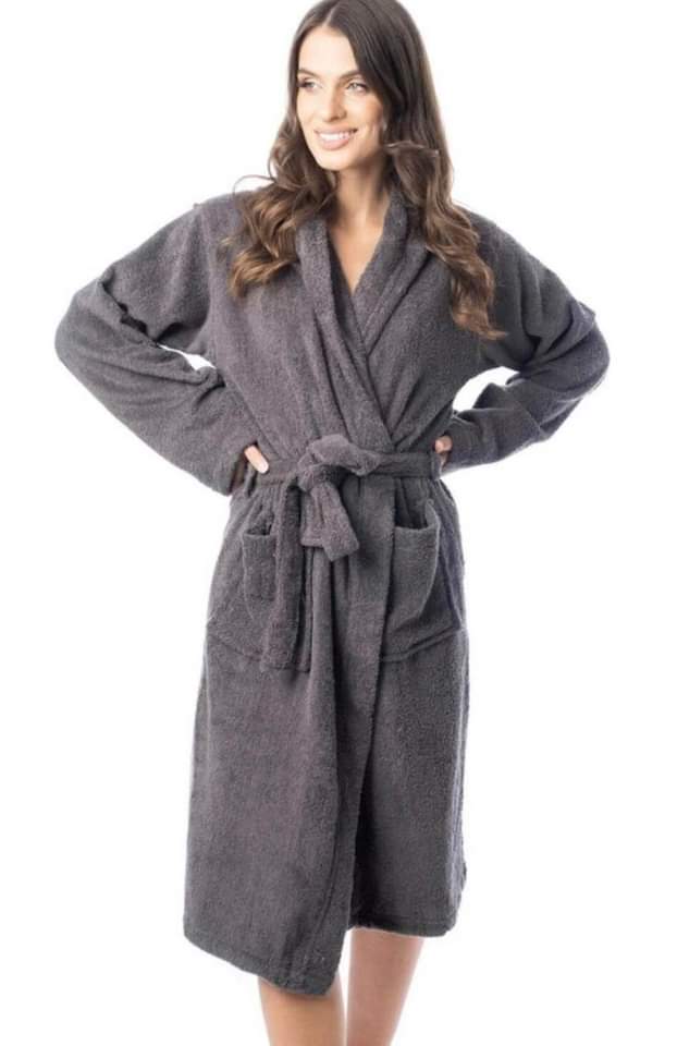 A picture of Women s and men s bathrobe