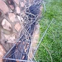 A picture of Camera wires