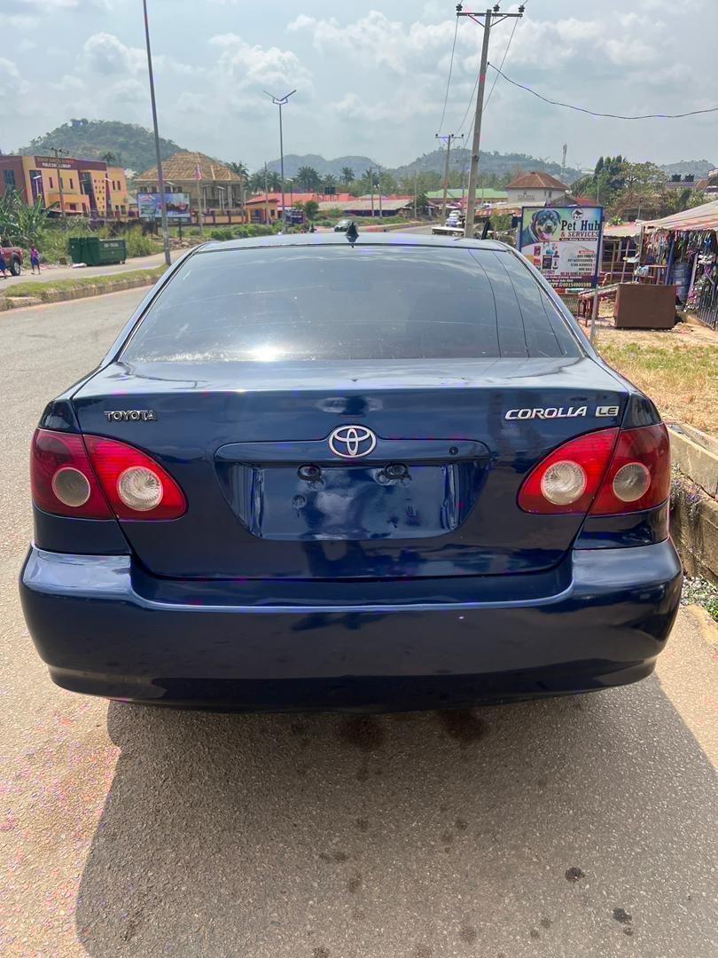 A picture of 05 Toyota Corolla Tokunbo standard 07036384977