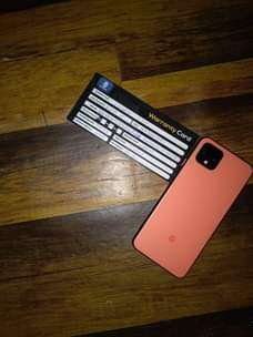 A picture of Pixel4 plain