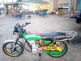 A picture of Kibao Sinoray cc 125 Usajili CLJ