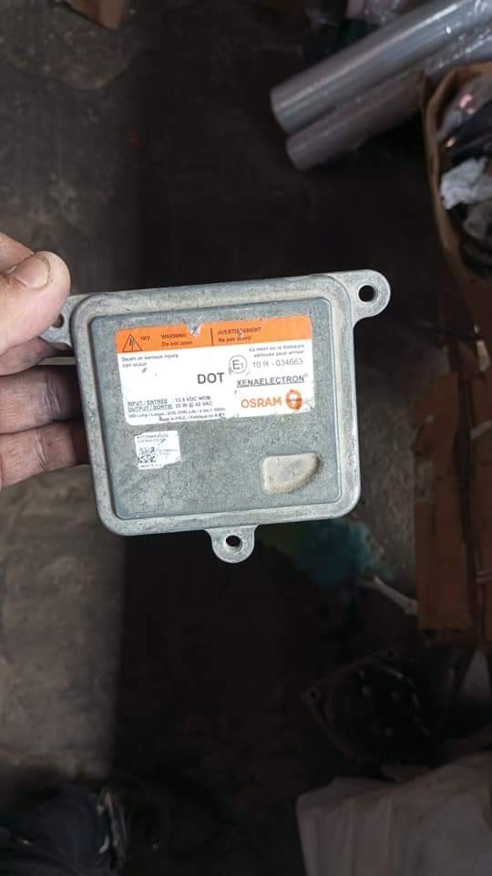 A picture of New parts and used parts