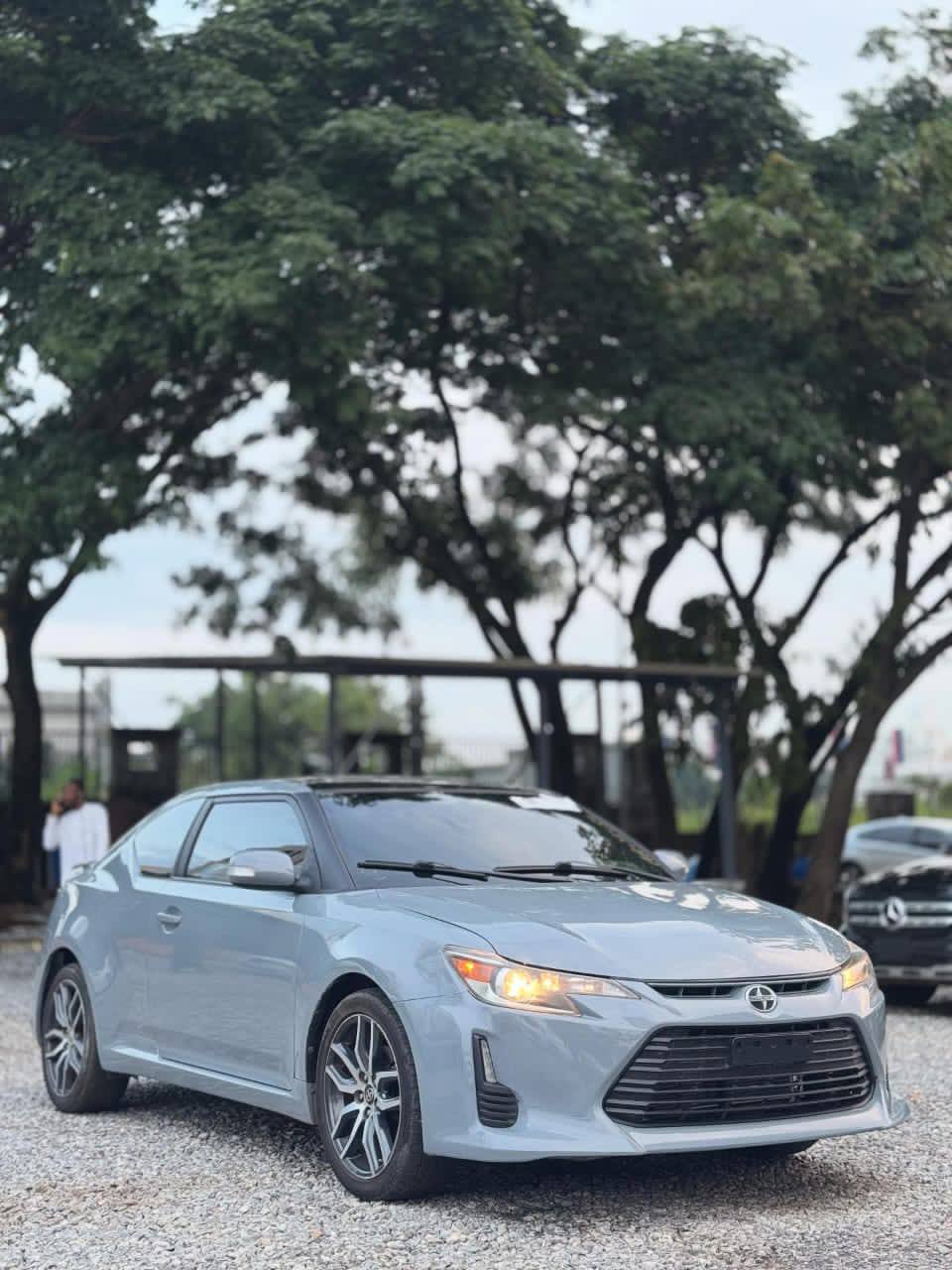 A picture of Foreign Used 2014 Scion TC Coupe Everything intact Custom Duty
