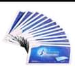 A picture of White teeth whitening strips available