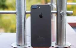 A picture of iphone 7plus 128GB storage 0756685810