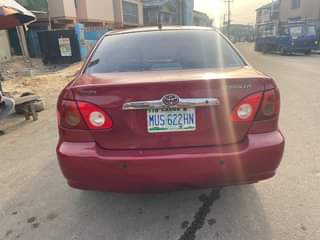 A picture of Toyota corolla 05