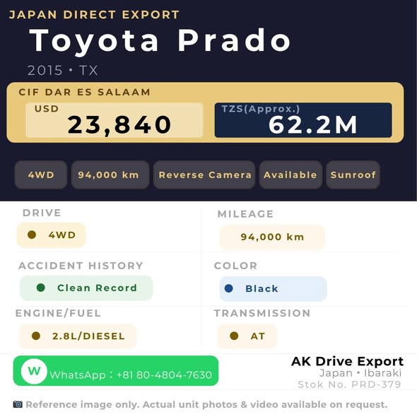 A picture of 2015 Toyota Prado
